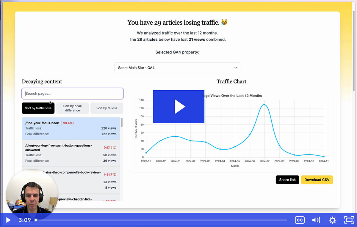A short video walkthrough of the new Revive content refresh tool.